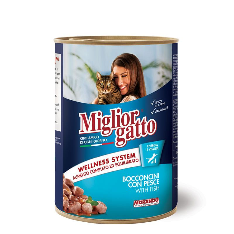 Miglor gatto chuncks fish(400gm)